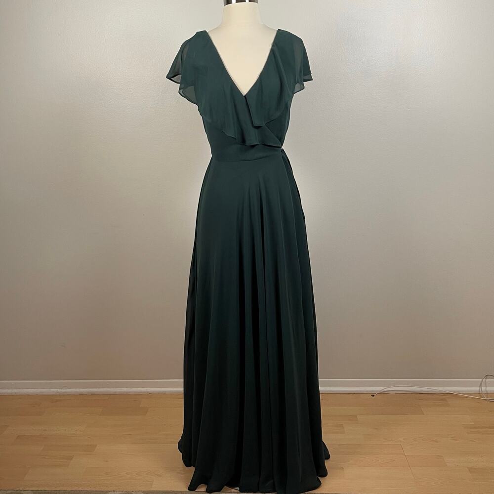Levkoff • Bridesmaid Dress 7112 Evergreen - Picture 1 of 4